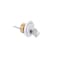 Global Door Controls 1 in. Brass Keyed Rim Mortise Cylinder with 5 Pin Keyway in Aluminum TH1100-RC-AL - alternate 1